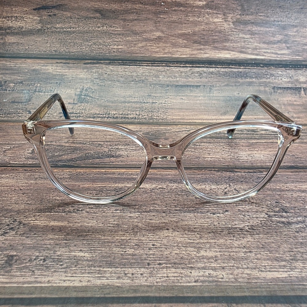 Christian Siriano CRYND Cat Eye Eyeglass Frames Champagne Gold 53-17-140